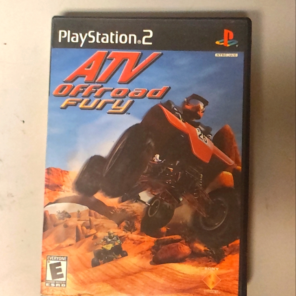 ATV Off-road Fury, Playstation Tested and Works W/Instruction Booklet